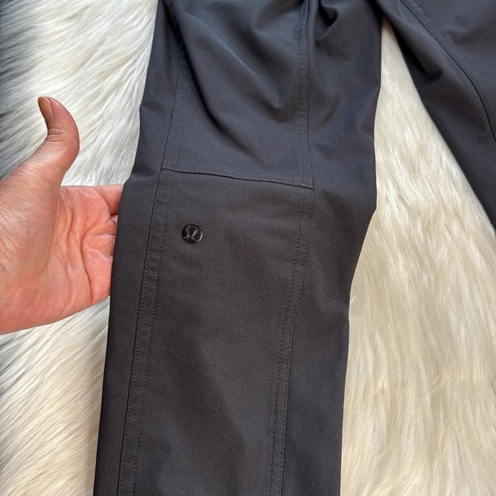 Lululemon Black Bust A Move Skinny Moto Pants - Picture 9 of 9